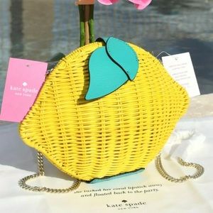 Lemon crossbody kate spade picnic perfect yellow